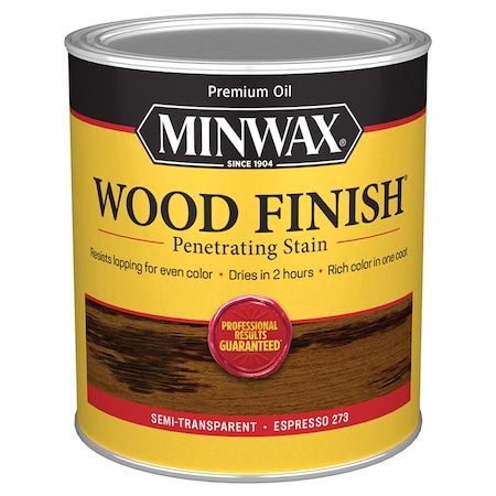 Minwax 1 Qt Espresso Wood Finish Oil-Based Wood Stain 70050